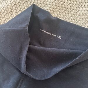 Abercrombie shorts black workout tights xs